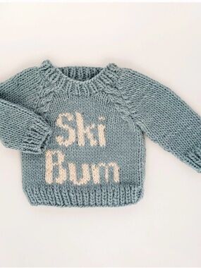 Pink and Light Blue Knit Baby Hats - Soft Kids Accessories
